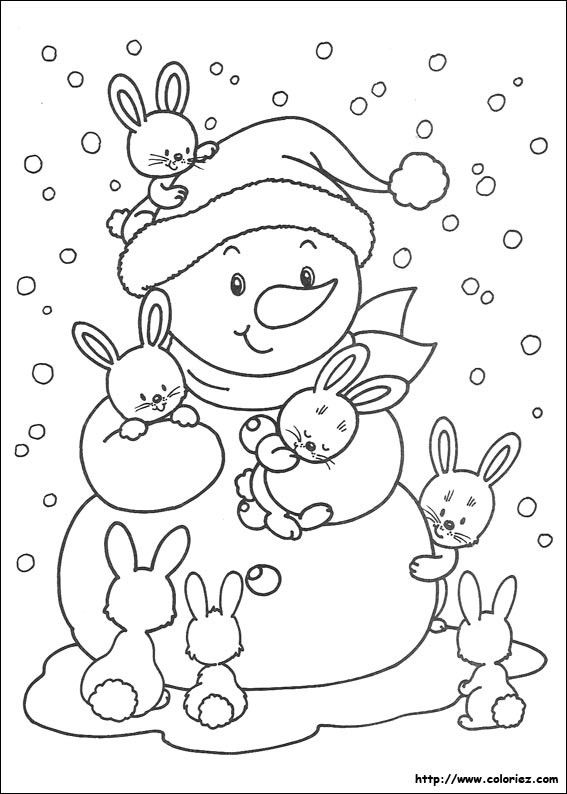 Coloriage de Noël