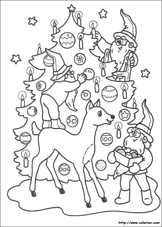 Coloriage de Noël